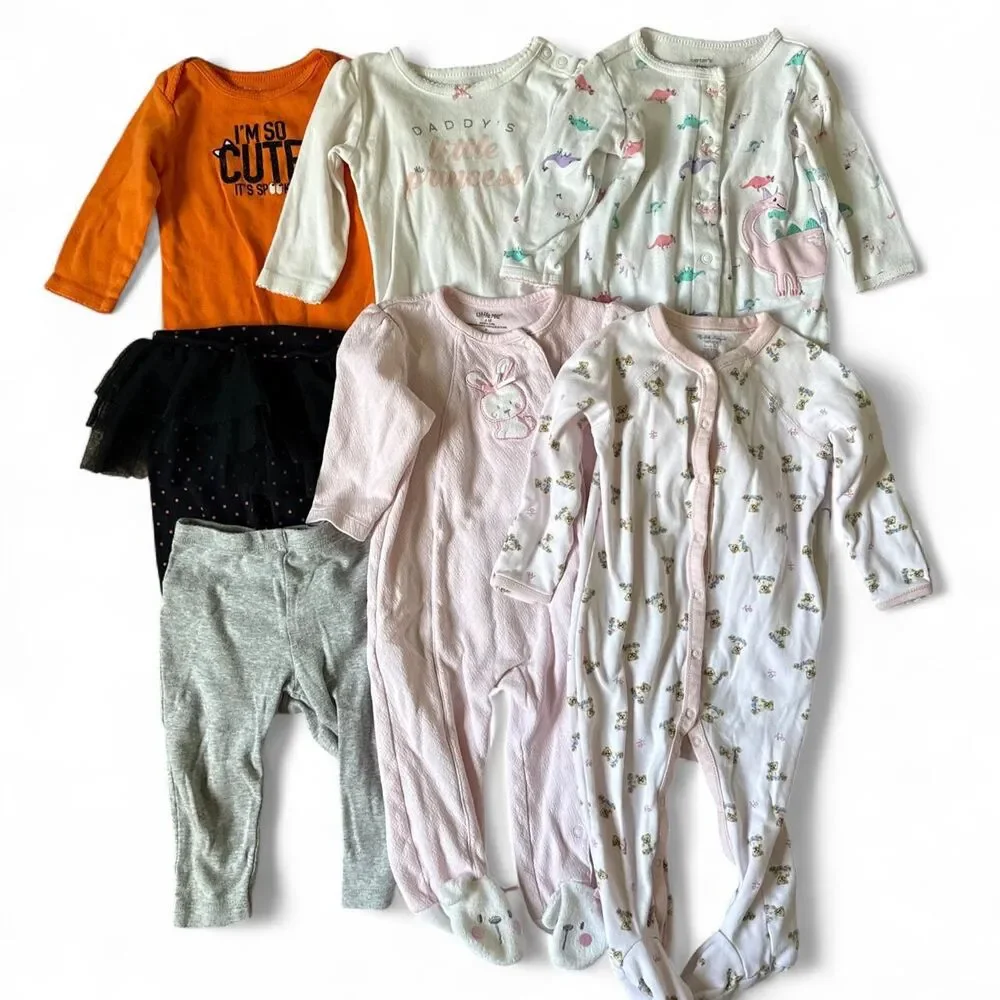 Baby Girl Clothing Bundle 9 Months – Ralph Lauren, Carter’s & Little Me